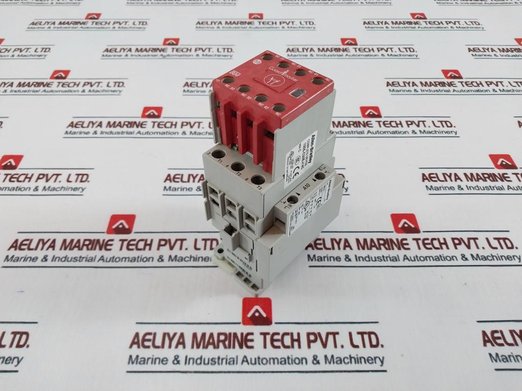 Allen-bradley 100S-f Safety Contactor Guard Master 24V Dc 690V 10A