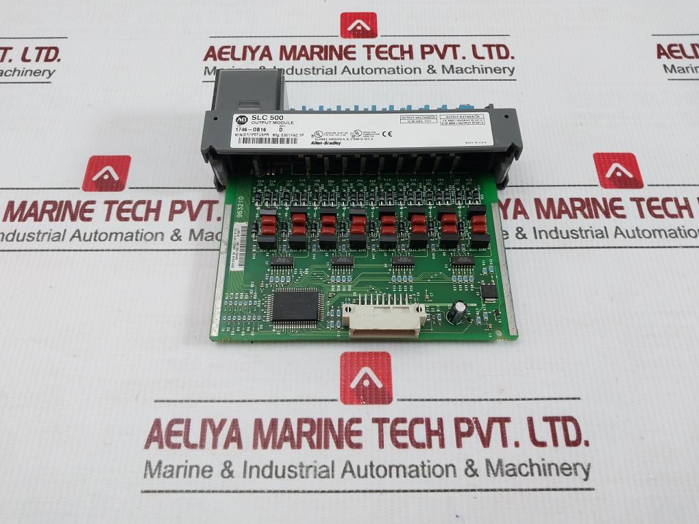 Allen-bradley 10–50 Vdc Digital Dc Output Module 1746-ob16
