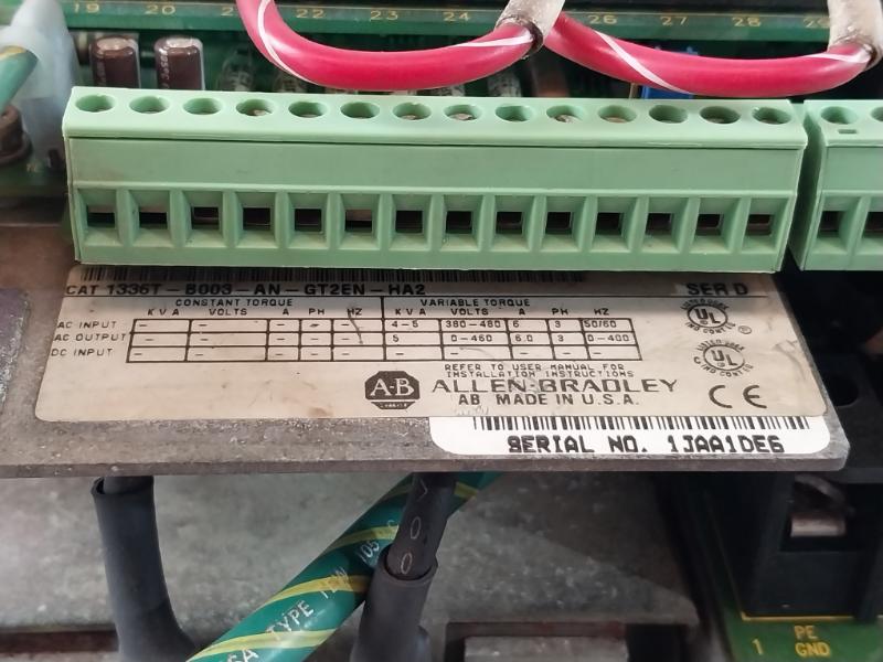 Allen-bradley 1336T-b003-an-gt2En-ha2 Variable Frequency Drive