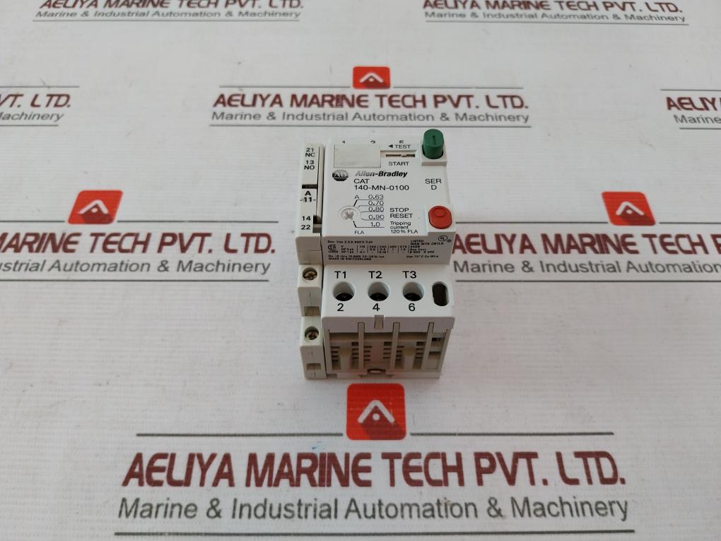 Allen-bradley 140-mn-0100 Manual Motor Starter Ac-1 660V 10A A 600 Q 600