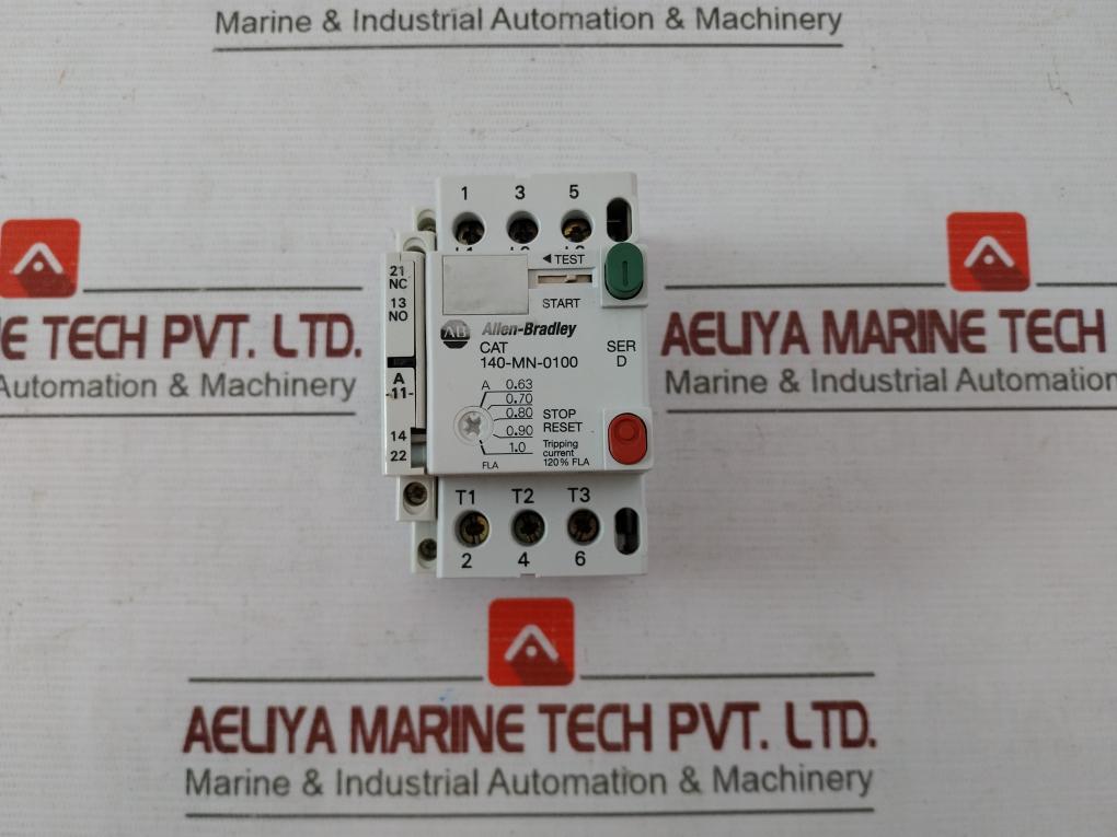 Allen-bradley 140-mn-0100 Manual Motor Starter Ac-1 660V 10A A 600 Q 600