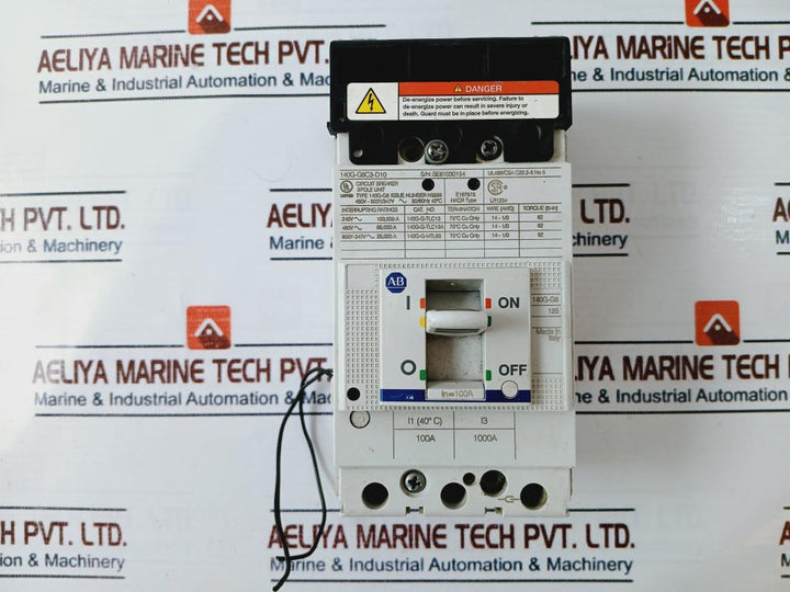 Allen-bradley 140G-g6C3-d10 Circuit Breaker 480V-600Y/347V Iec60947-2