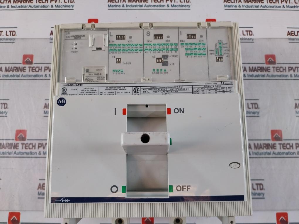 Allen-bradley 140G-n6H3-e12 Circuit Breaker 140G-n-tlc43 140G-n-tla43