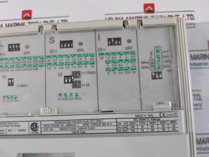 Allen-bradley 140G-n6H3-e12 Circuit Breaker 140G-n-tlc43 140G-n-tla43
