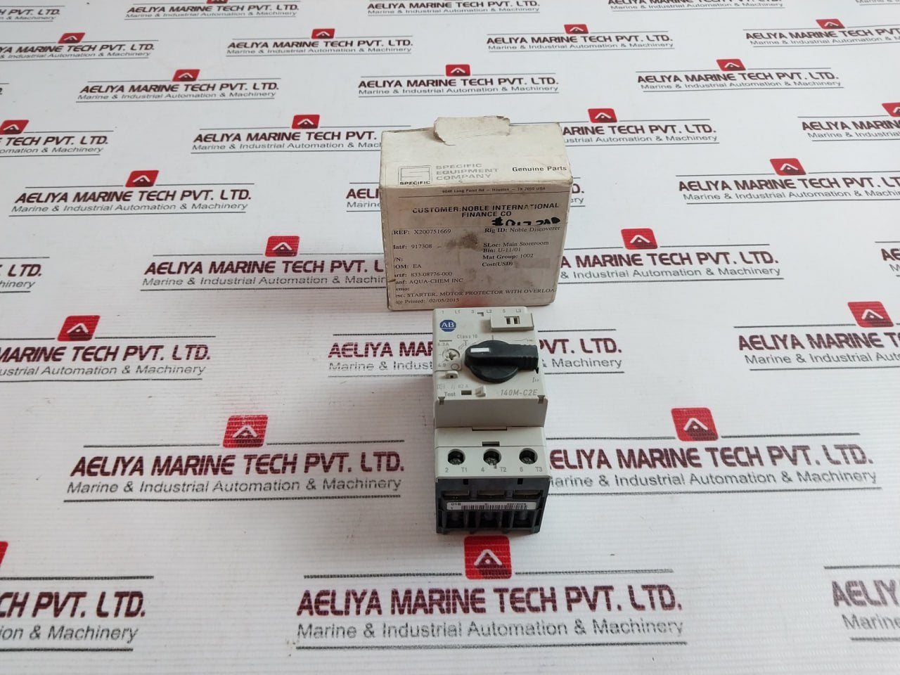 Allen-bradley 140M-c2E-b63 Motor Protection Circuit-breaker 6Kv 4.0-6.3A 50/60Hz