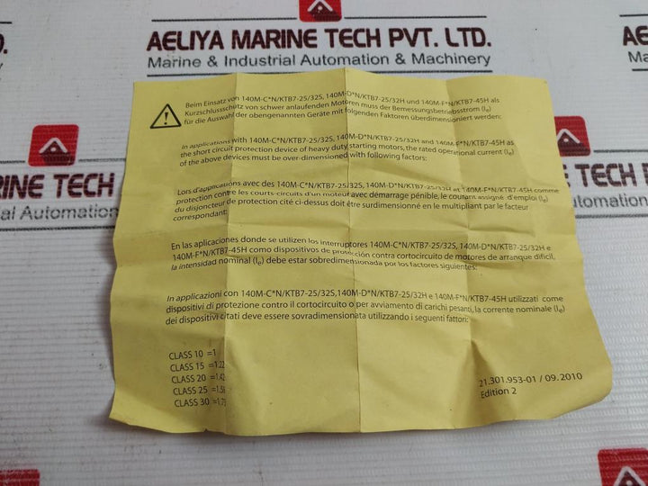 Allen-bradley 140M-d8N-b40 Motor Protector