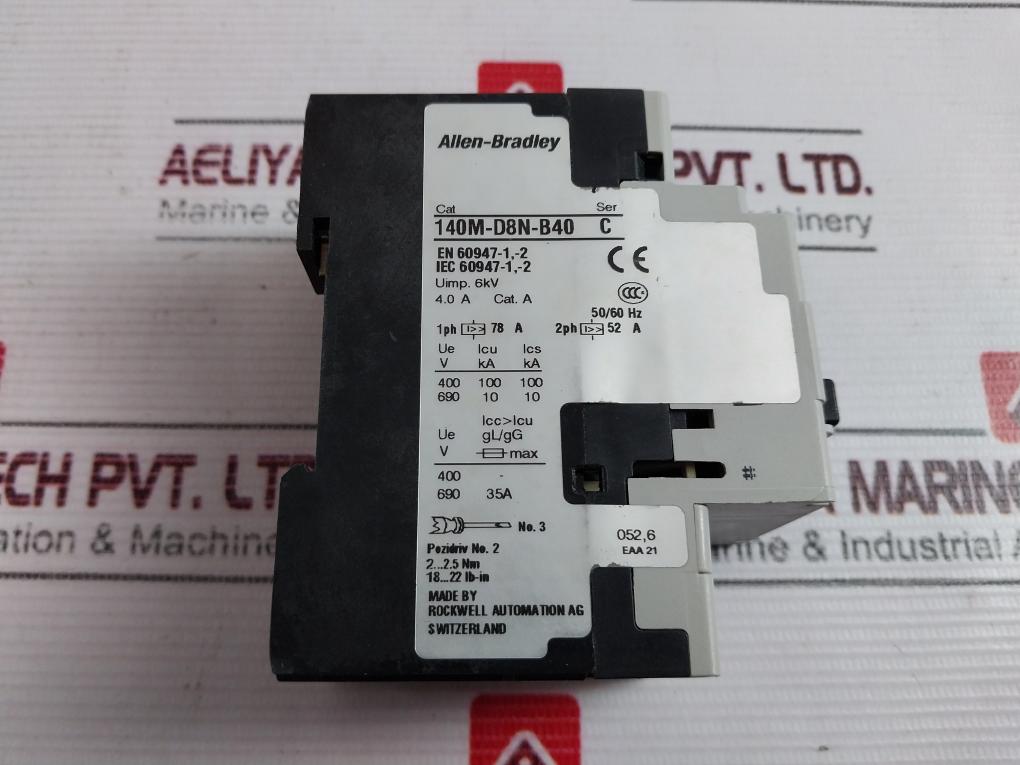 Allen-bradley 140M-d8N-b40 Motor Protector