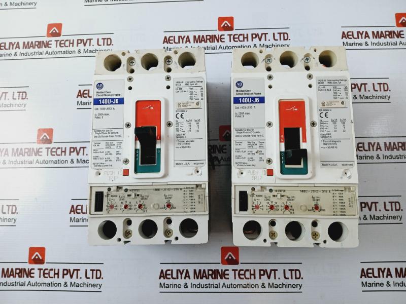 Allen-bradley 140U-j6X3 A Molded Case Circuit Breaker Frame