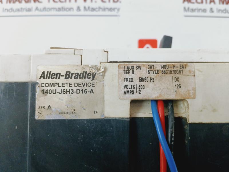 Allen-bradley 140U-j6X3 A Molded Case Circuit Breaker Frame