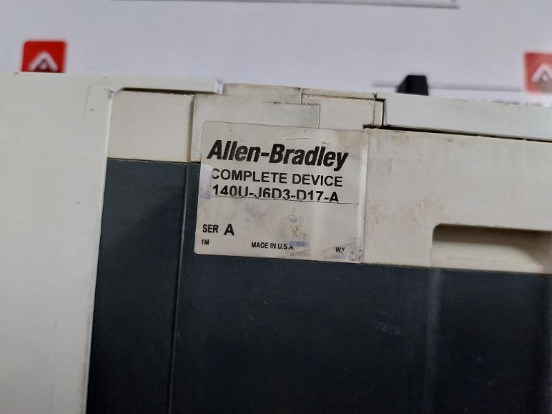 Allen-bradley 140U-j6X3 A Molded Case Circuit Breaker Frame 250A 3-pole