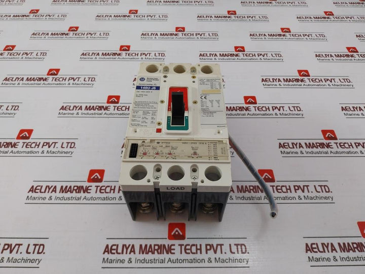 Allen-bradley 140U-j6X3 B 3-pole Molded Case Circuit Breaker Frame