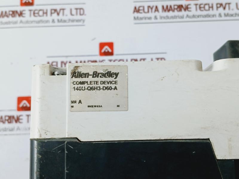 Allen-bradley 140U-q6X3 Molded Case Circuit Breaker Frame Set 600 Amps Max