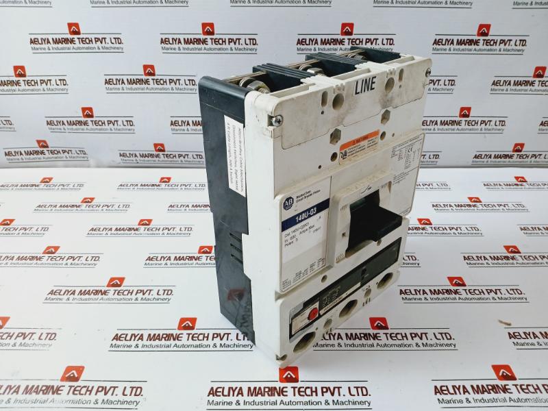 Allen-bradley 140U-q6X3 Molded Case Circuit Breaker Frame Set 600 Amps Max