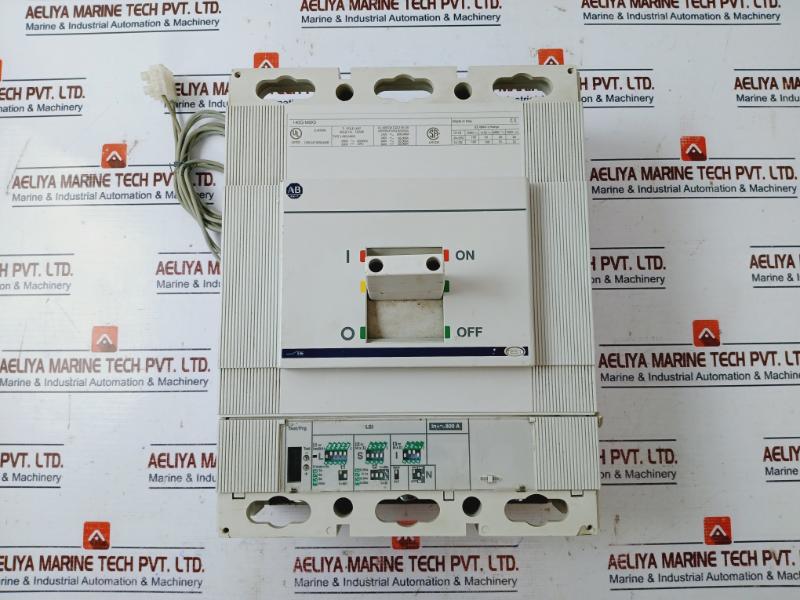 Allen-bradley 140G-m6X3 Molded Case Circuit Breaker 600V-50/60Hz