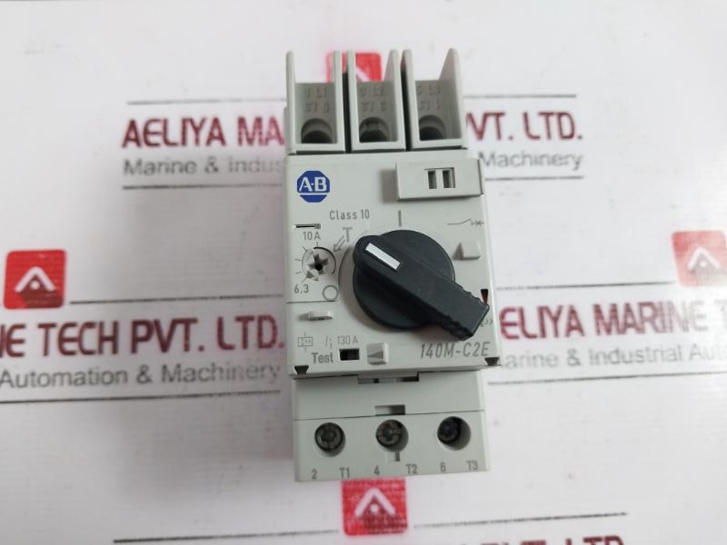 Allen-bradley 140m-c2e-c10 Motor Protection Circuit Breaker 6.3-10a Class 10