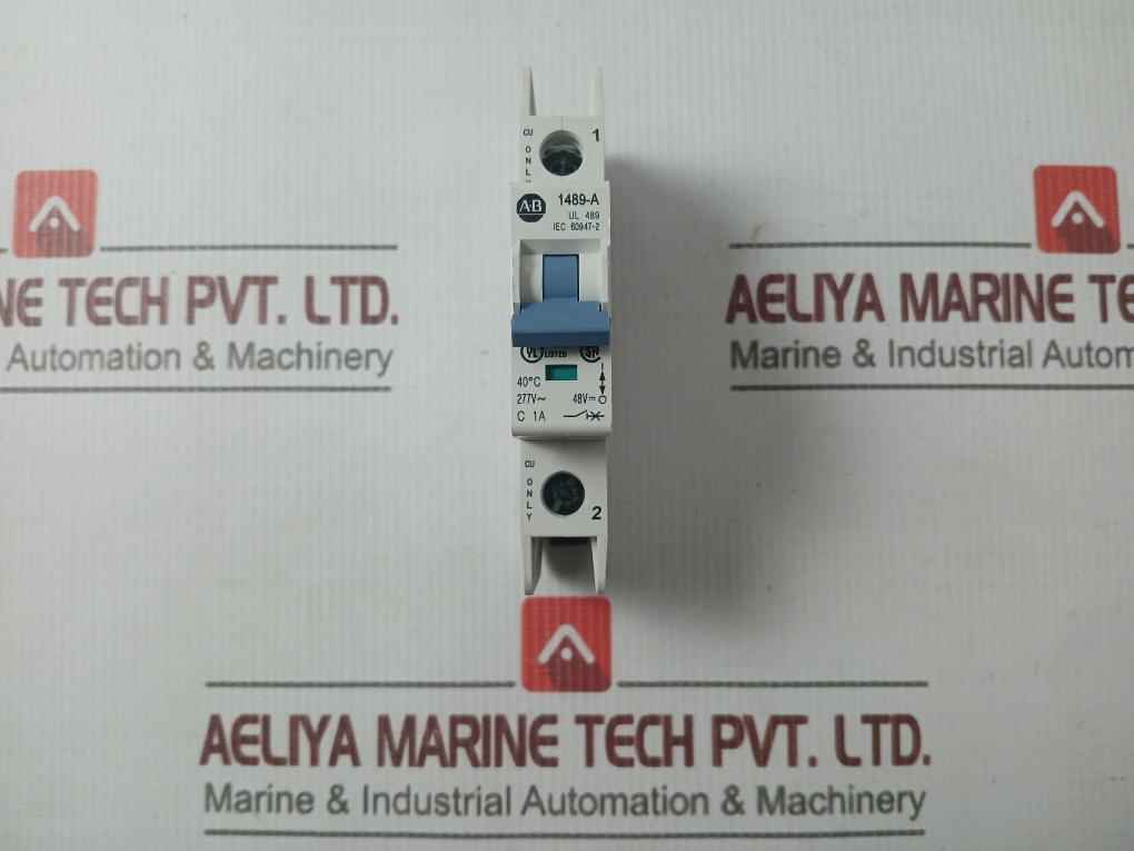 Allen-bradley 1489-a1C010 Circuit Breaker 1-pole 1489-a
