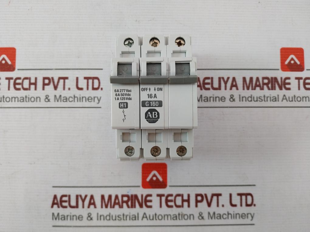 Allen-bradley 1492-acb Circuit Breaker 1A 125Vdc 300Vac 16A Ser.B