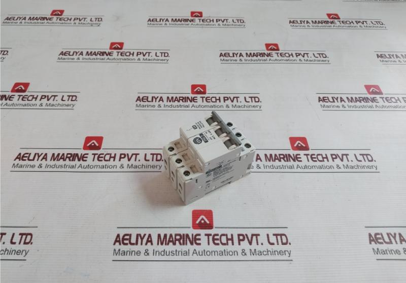 Allen-bradley 1492-cb2 Circuit Breaker Ser:C G 060, Ac420V, Ac300V Dc65V 25A 5Ka