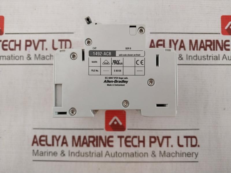 Allen-bradley 1492-cb3 Circuit Breaker Ac400/277V 3Ph Ser:B 6A 277Vac 25A
