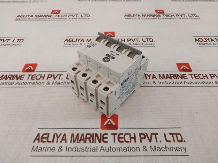 Allen-bradley 1492-cb3 Circuit Breaker Ser:B 300Vac 25A 6A 277Vac
