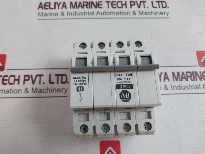 Allen-bradley 1492-cb3 Ser C Miniature Circuit Breaker 420V, 300V 6A Iec 60947