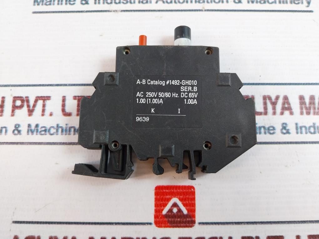 Allen-bradley 1492-gh010 Series B Circuit Breaker Ac250V 50/60Hz