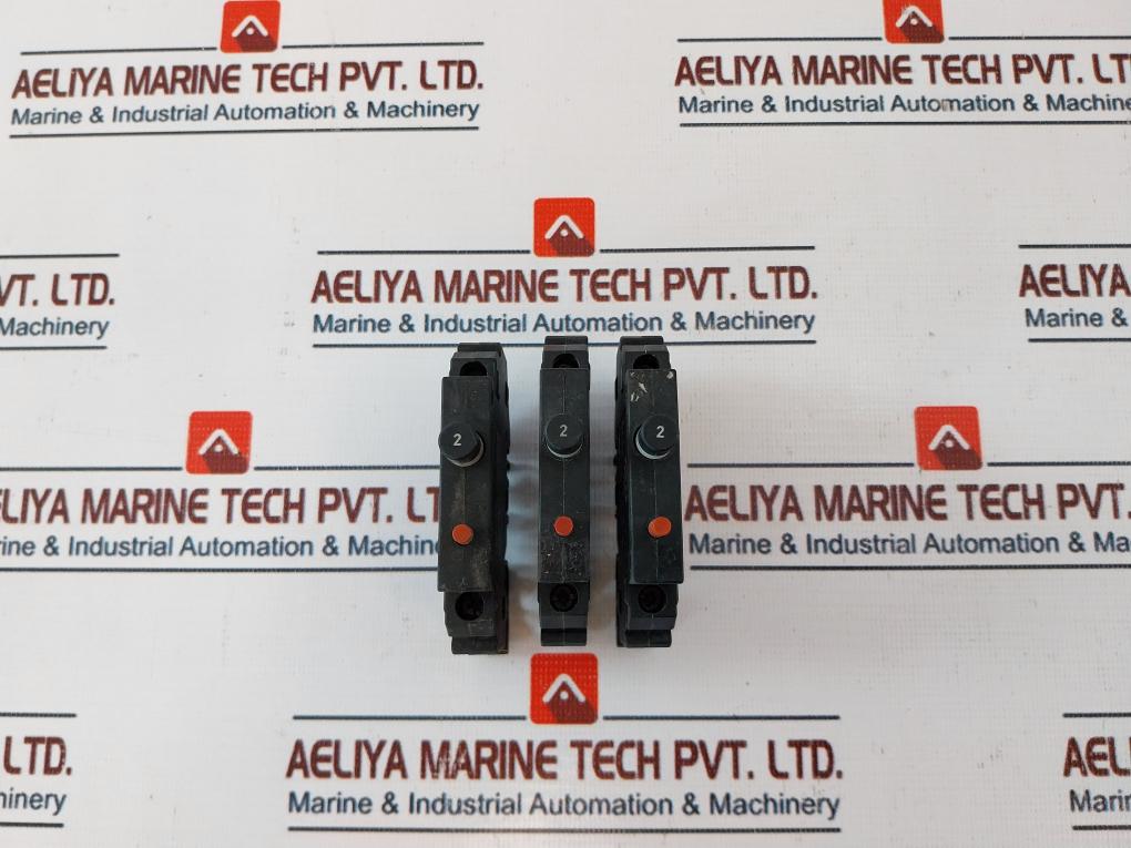 Lot of 2x Allen-bradley 1492-GH020 Circuit Breaker Ser.B