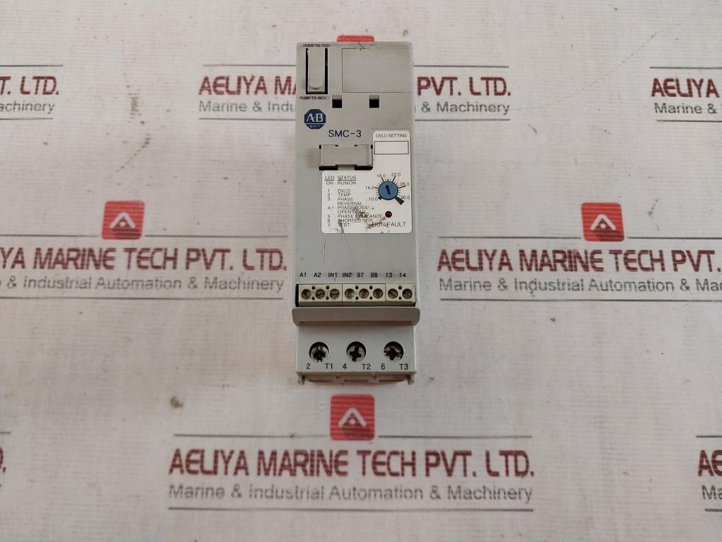 Allen-bradley 150-c30Nbd Soft Starter Smc-3 50/60Hz 30A 100V, -240V