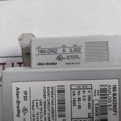Allen-bradley 160-ba02Nsf1 Variable Speed Drive Ip20 0.55Kw/0.75Hp 380-460V 2.0A