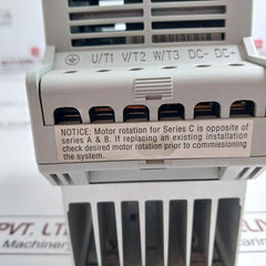 Allen-bradley 160-ba02Nsf1 Variable Speed Drive Ip20 0.55Kw/0.75Hp 380-460V 2.0A