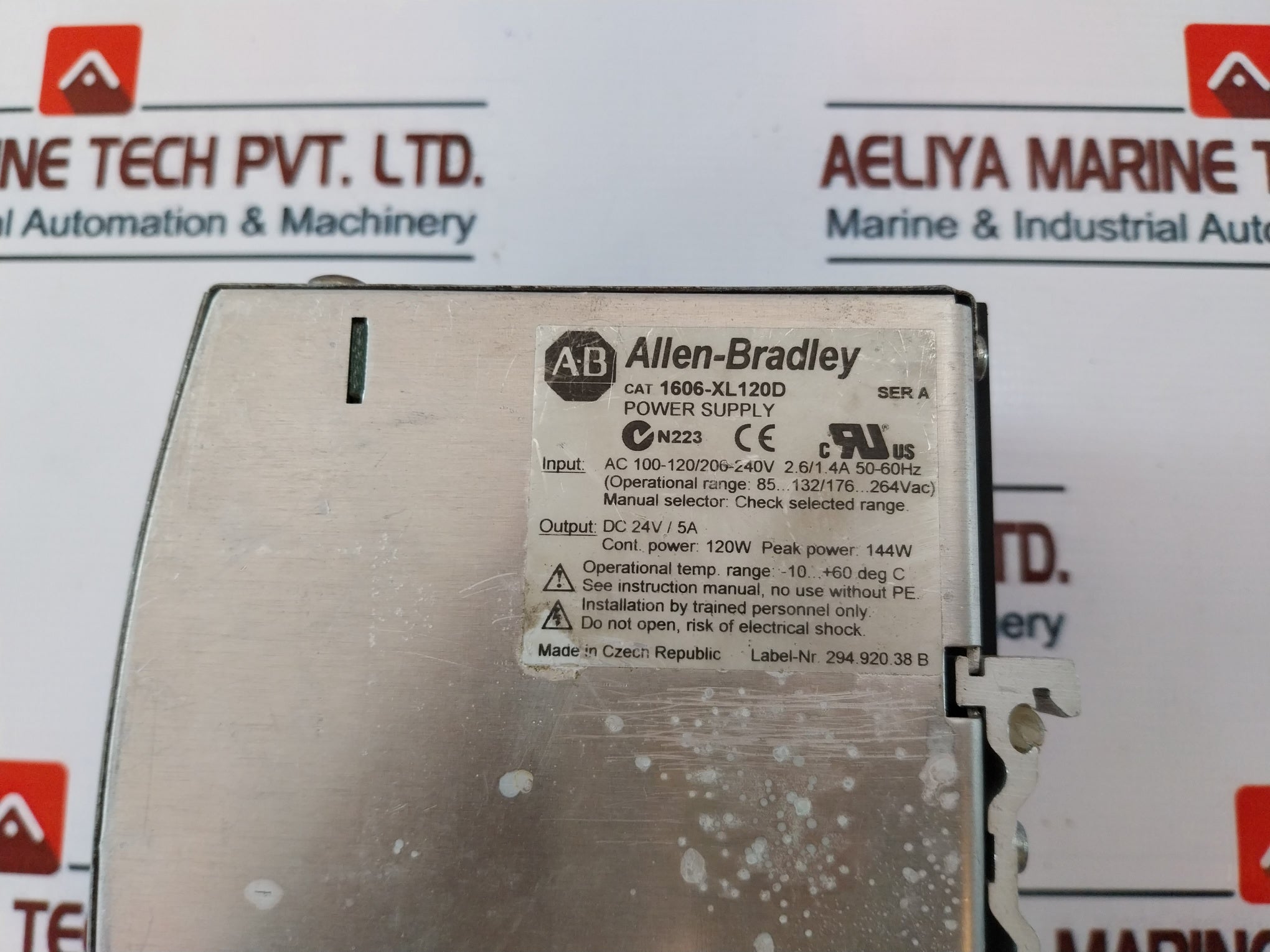 Allen-bradley 1606-xl120D Power Supply Ser A 50/60Hz