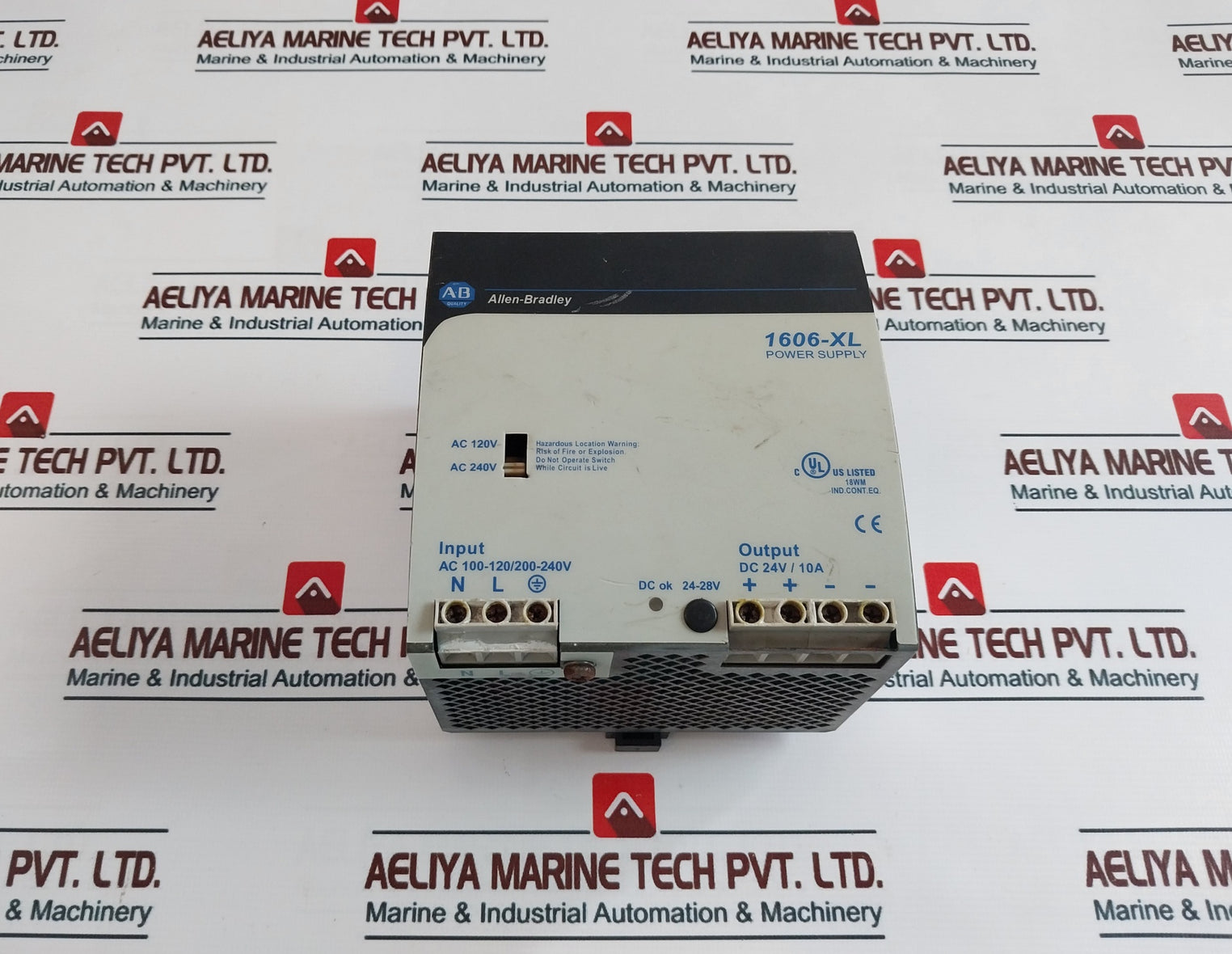 Allen-bradley 1606-xl240E Ser: A Power Supply Ac100-120/200-240V 6/2.8A 50-60Hz