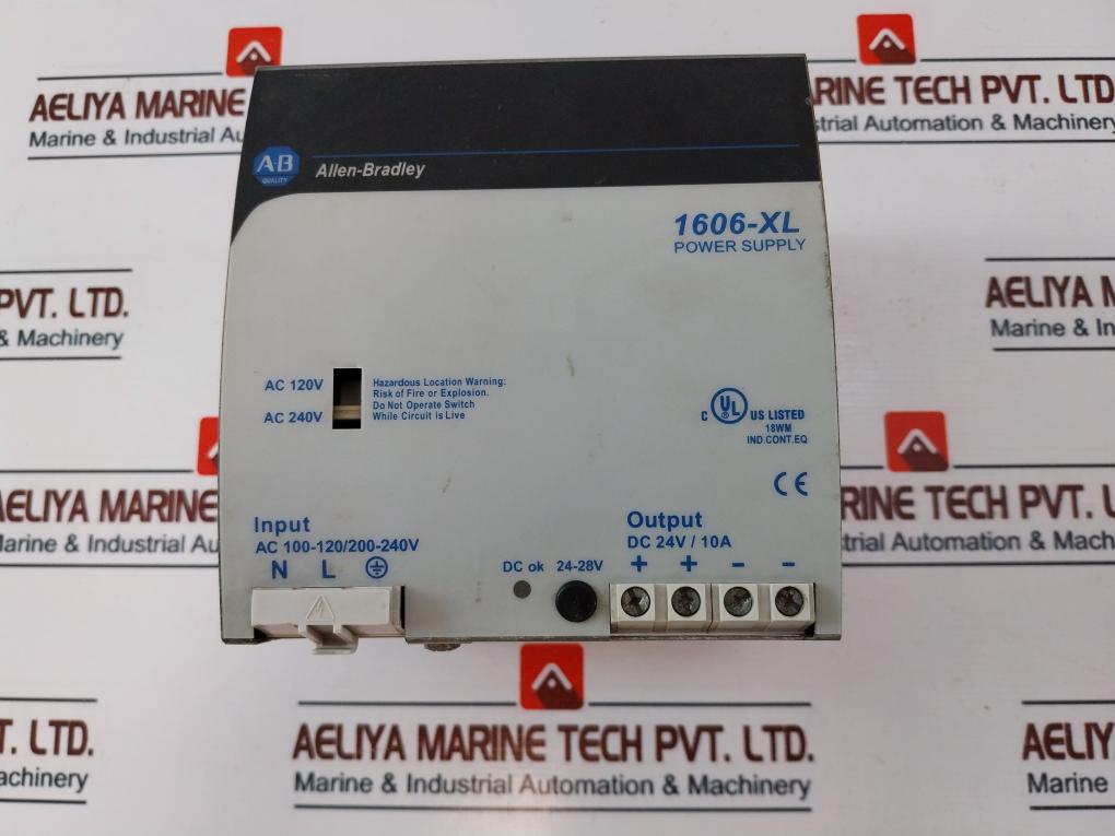 Allen-bradley 1606-xl Power Supply Ac 100-120/200-240V 6/2.8A 50-60Hz