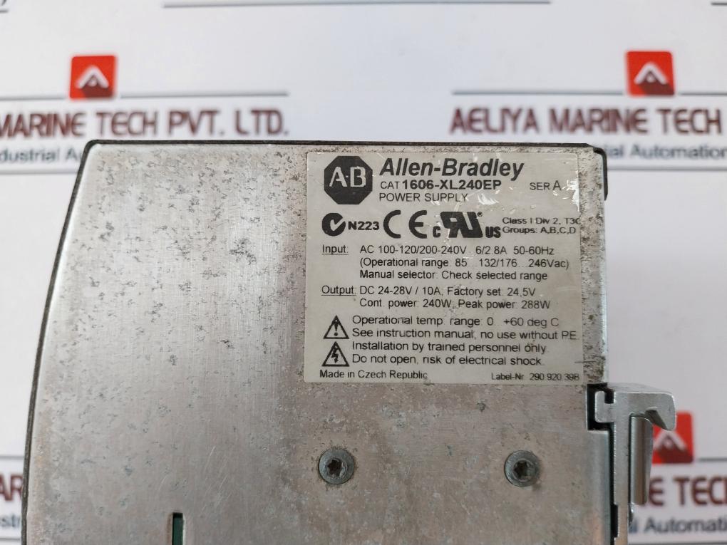 Allen-bradley 1606-xl Power Supply Ac 100-120/200-240V 6/2.8A 50-60Hz