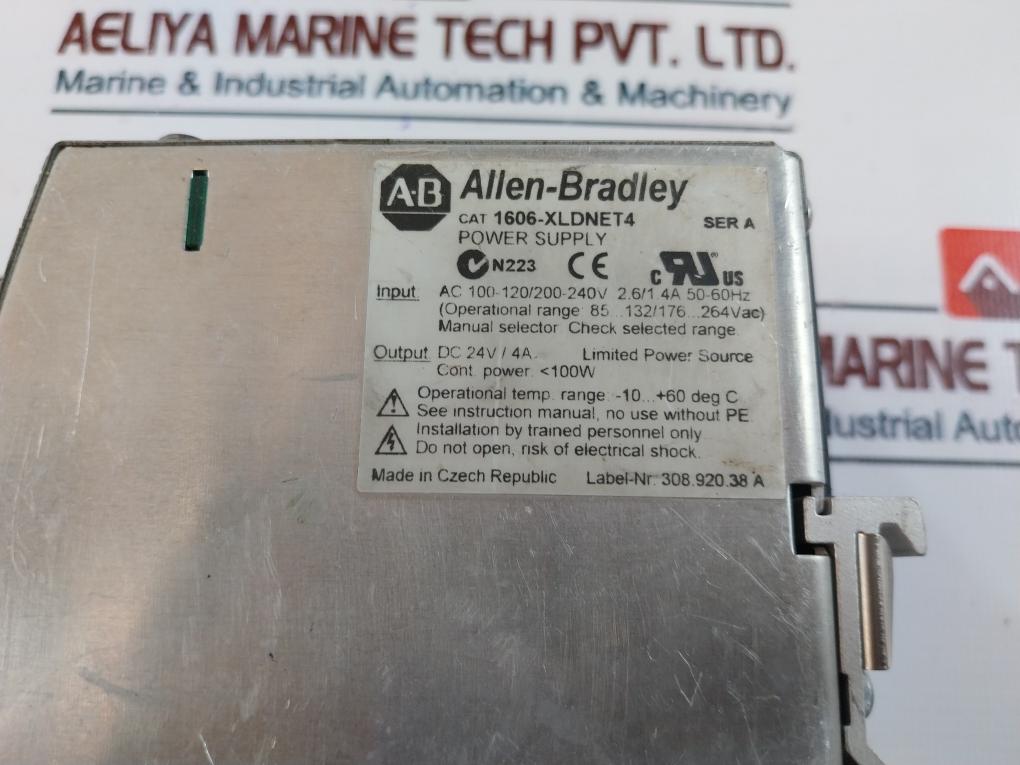 Allen-bradley 1606-xldnet4 Power Supply Ac 100-120/200-240V