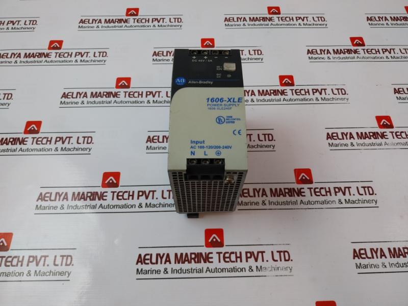 Allen-bradley 1606-xle240f Power Supply Input Ac 100-120v/200-240v 50-60hz Ser.a