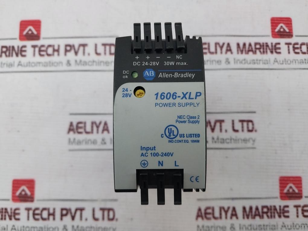 Allen-bradley 1606-xlp30E Power Supply Ac100-240V 0.6A 50-60Hz