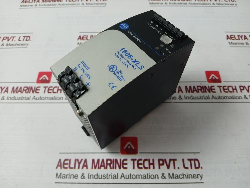 Allen-bradley 1606-xls240E Single-phase Power Supply Dc 24-28V 10-9A