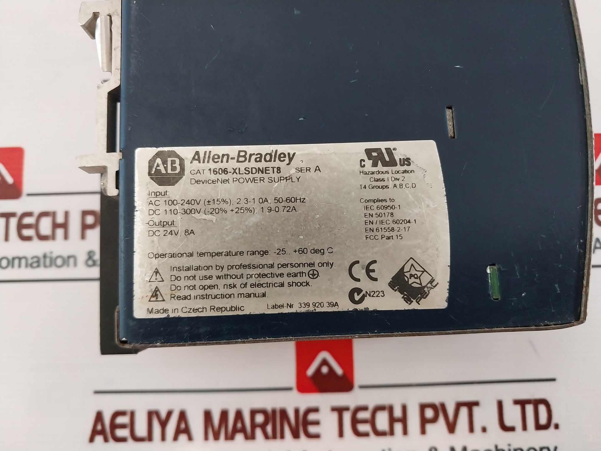 Allen-bradley 1606-xlsdnet8 Devicenet Power Supply Ser.A