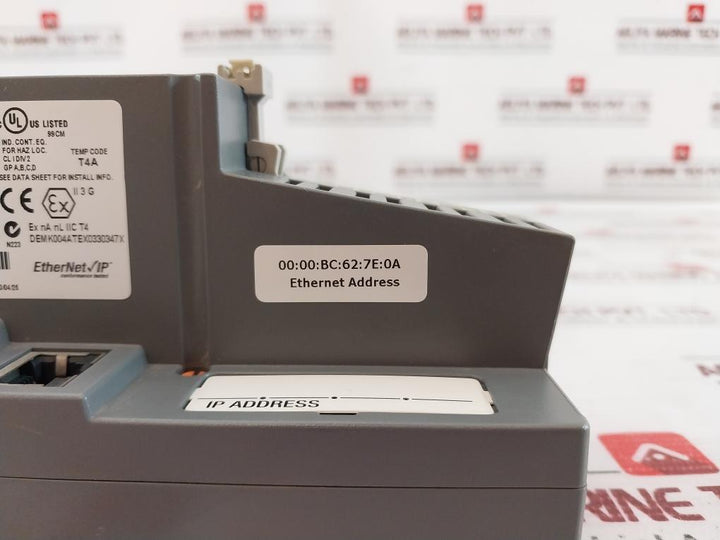 Allen-bradley 1734-aent Ethernet Adapter Module Ser A 24 Vdc, 10A