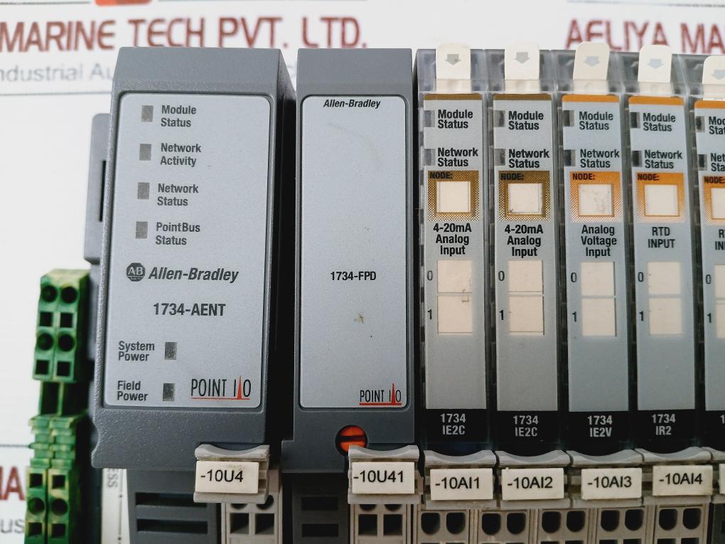 Allen-bradley 1734-aent Point I/O Ethernet Module 1734-ep24Dc Ser A Rev A01