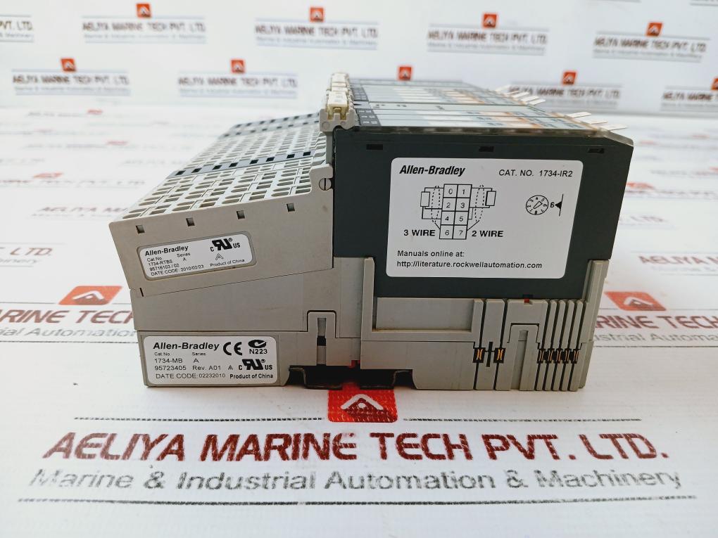 Allen-bradley 1734-aent Point I/O Ethernet Module 1734-ep24Dc Ser A Rev A01
