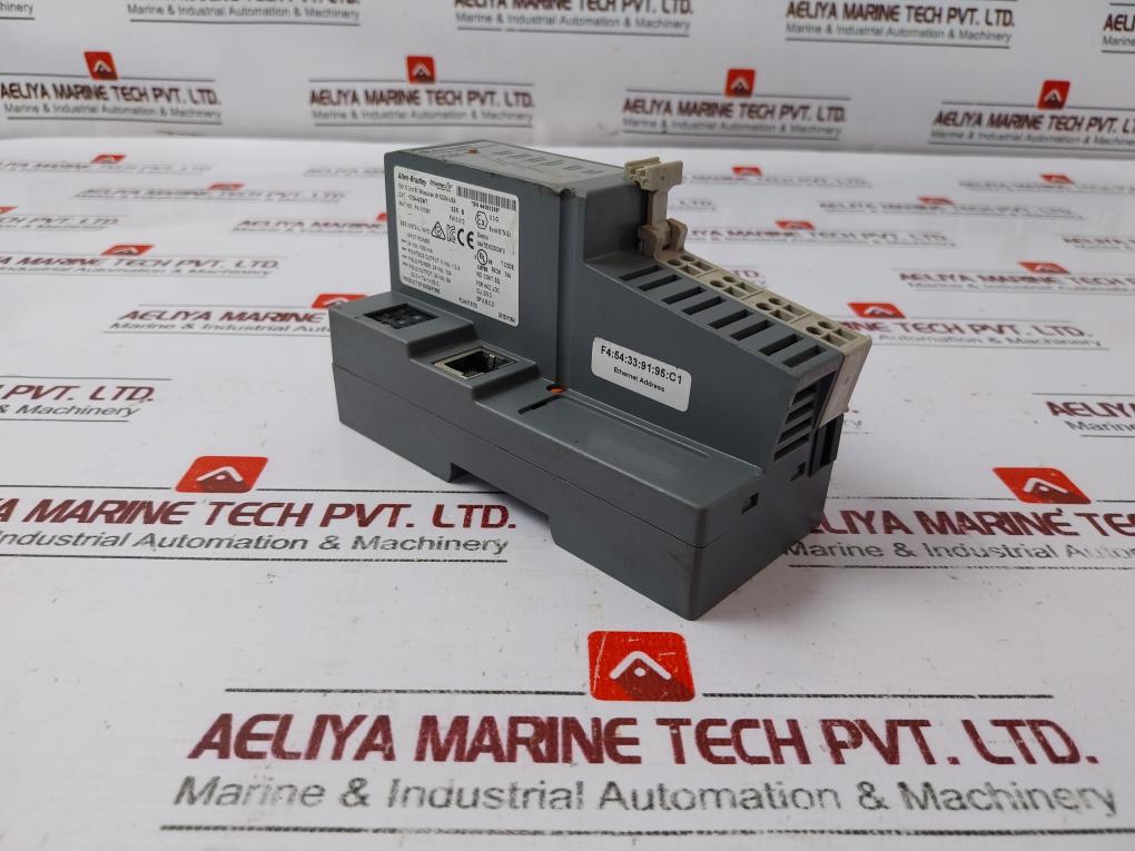 Allen-bradley 1734-aent Point I/O Ethernet Network Adapter Ser B 24Vdc 1000 Ma