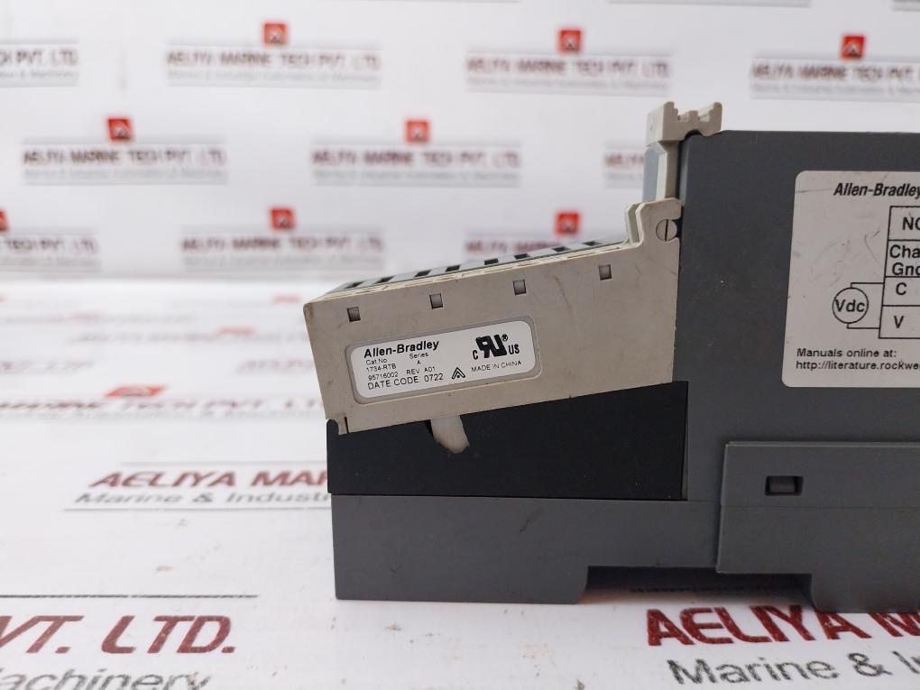 Allen-bradley 1734-aent Point I/O Ethernet Network Adapter Ser B 24Vdc 1000 Ma