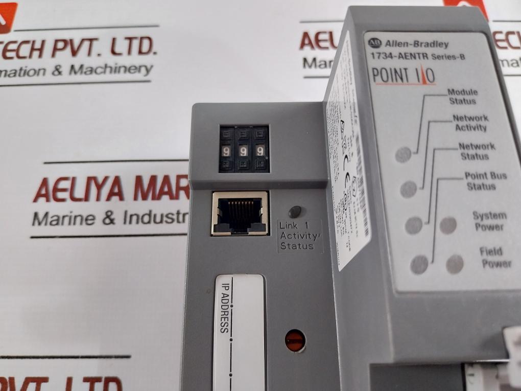 Allen-bradley 1734-aentr Point I/O Dual Port Network Adaptor Module