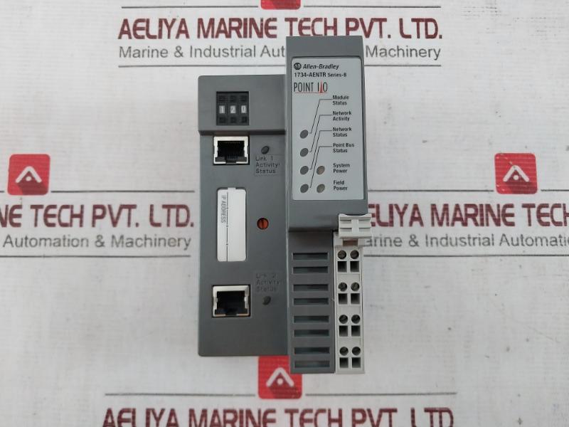 Allen-bradley 1734-aentr Point I/O Dual Port Network Adaptor Pn-138004, 1734-rt