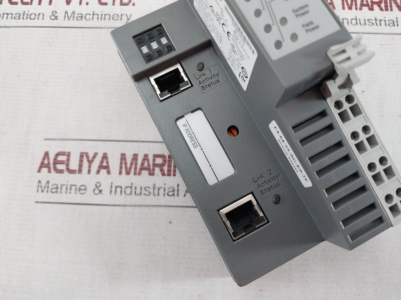 Allen-bradley 1734-aentr Point I/O Dual Port Network Adaptor Pn-138004, 1734-rt