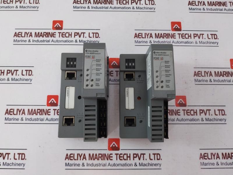 Allen-bradley 1734-aentr Point I/o Dual Port Network Adaptor Series:b Fw 4.003