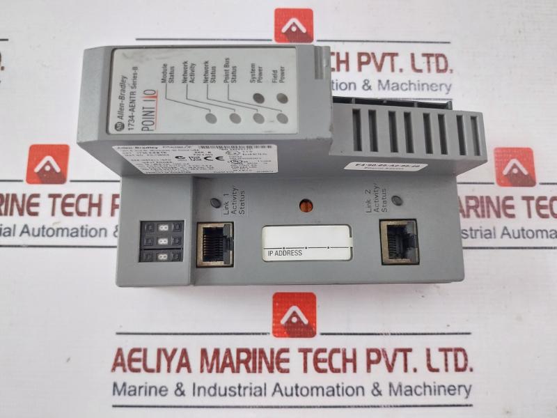 Allen-bradley 1734-aentr Point I/o Dual Port Network Adaptor Series:b Fw 4.003