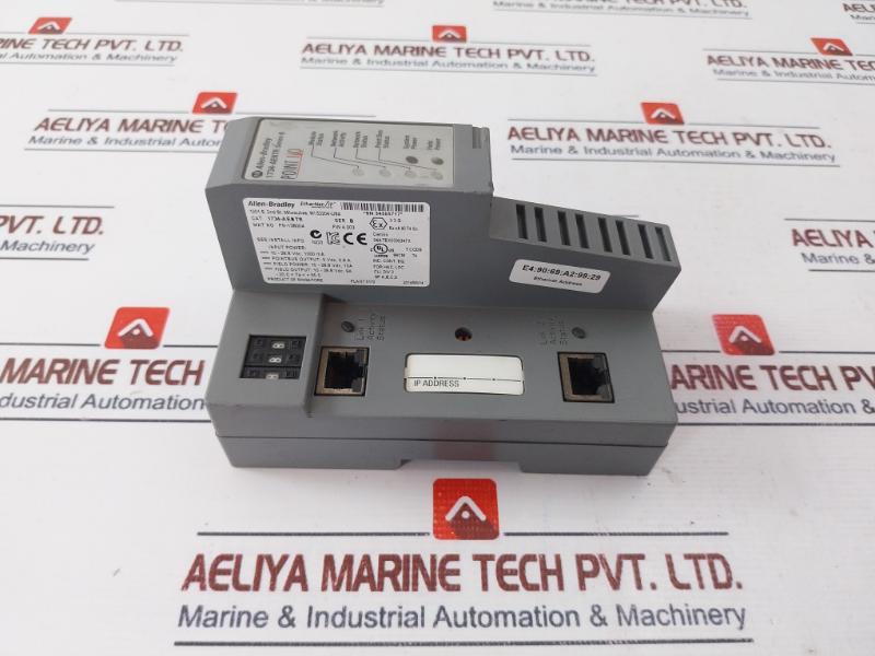 Allen-bradley 1734-aentr Point I/o Dual Port Network Adaptor Series:b Fw 4.003